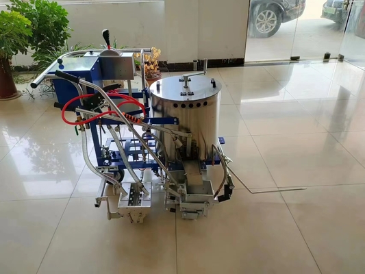 Hot Thermoplastic Road Marking Machine for 1-2.5mm Thickness Marking with 20-30g/min Micro Bead Distribution