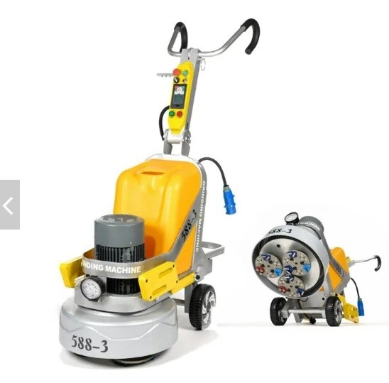 1150*700*1200mm Concrete Polishing Machine Terrazzo Marble Concrete Polisher 270kg
