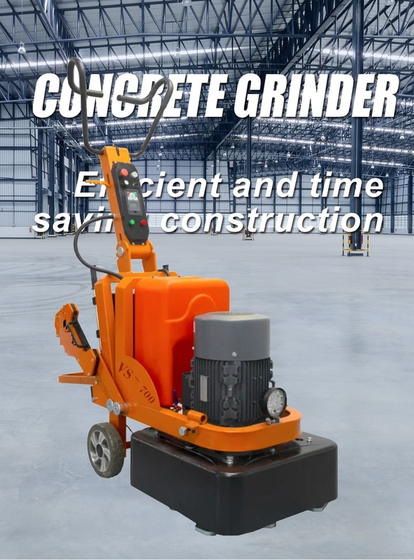CE Certified 60L Concrete Floor Polishing Grinding Machine 380V Voltage
