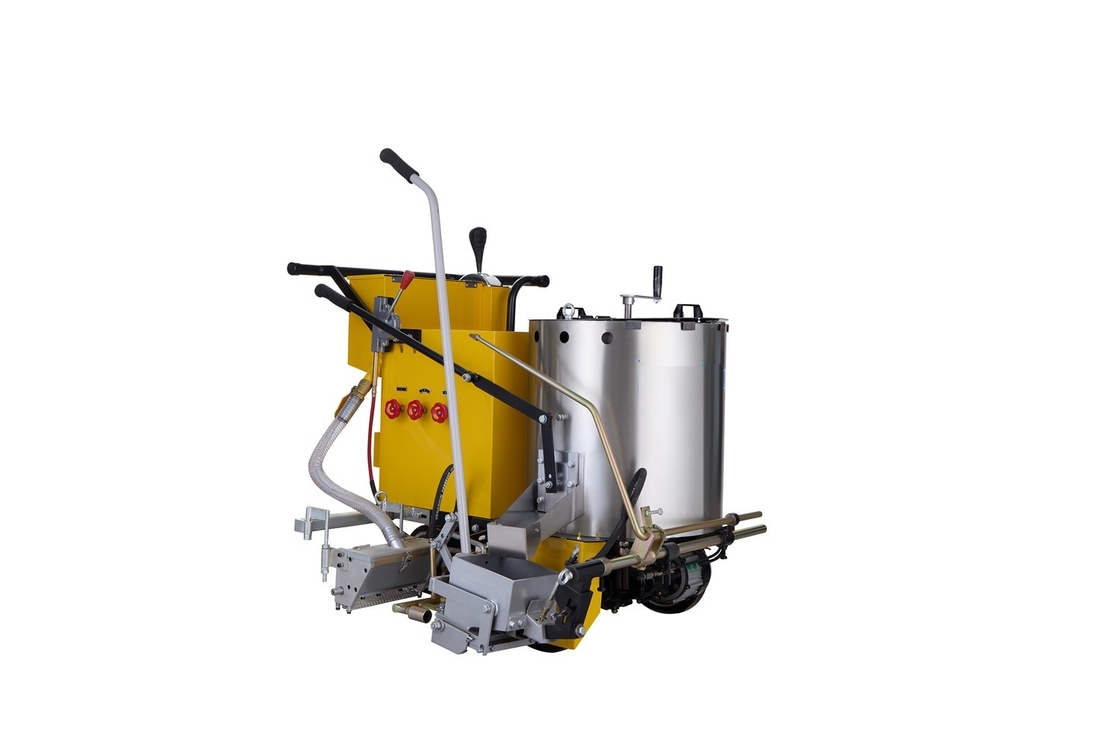 Hot Thermoplastic Vibratory Convex Road Marking Machine Self Propelled